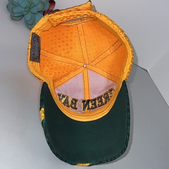 US Headwear NFL Wisconsin Green Bay Packer Cheese Head Cap O/S - Picture 7 of 9